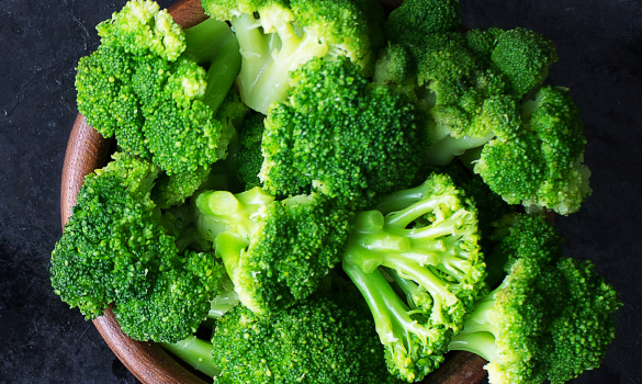 Smørdampet brokkoli