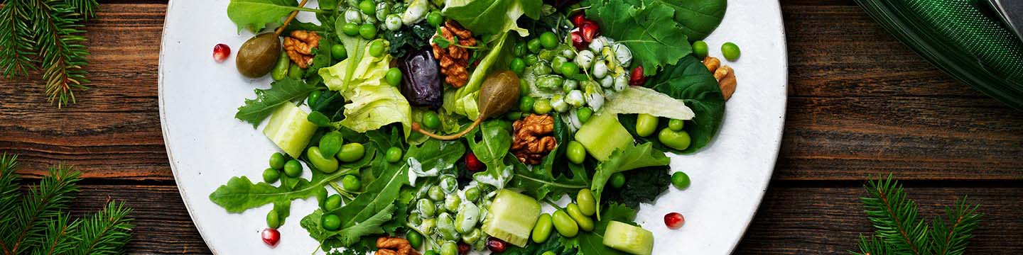 Salat med granateple