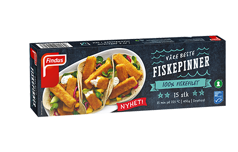 Produktbilde av Findus Våre beste fiskepinner